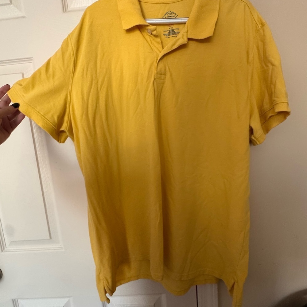 St. John's Bay Men's Sunlit Yellow Polo Shirt